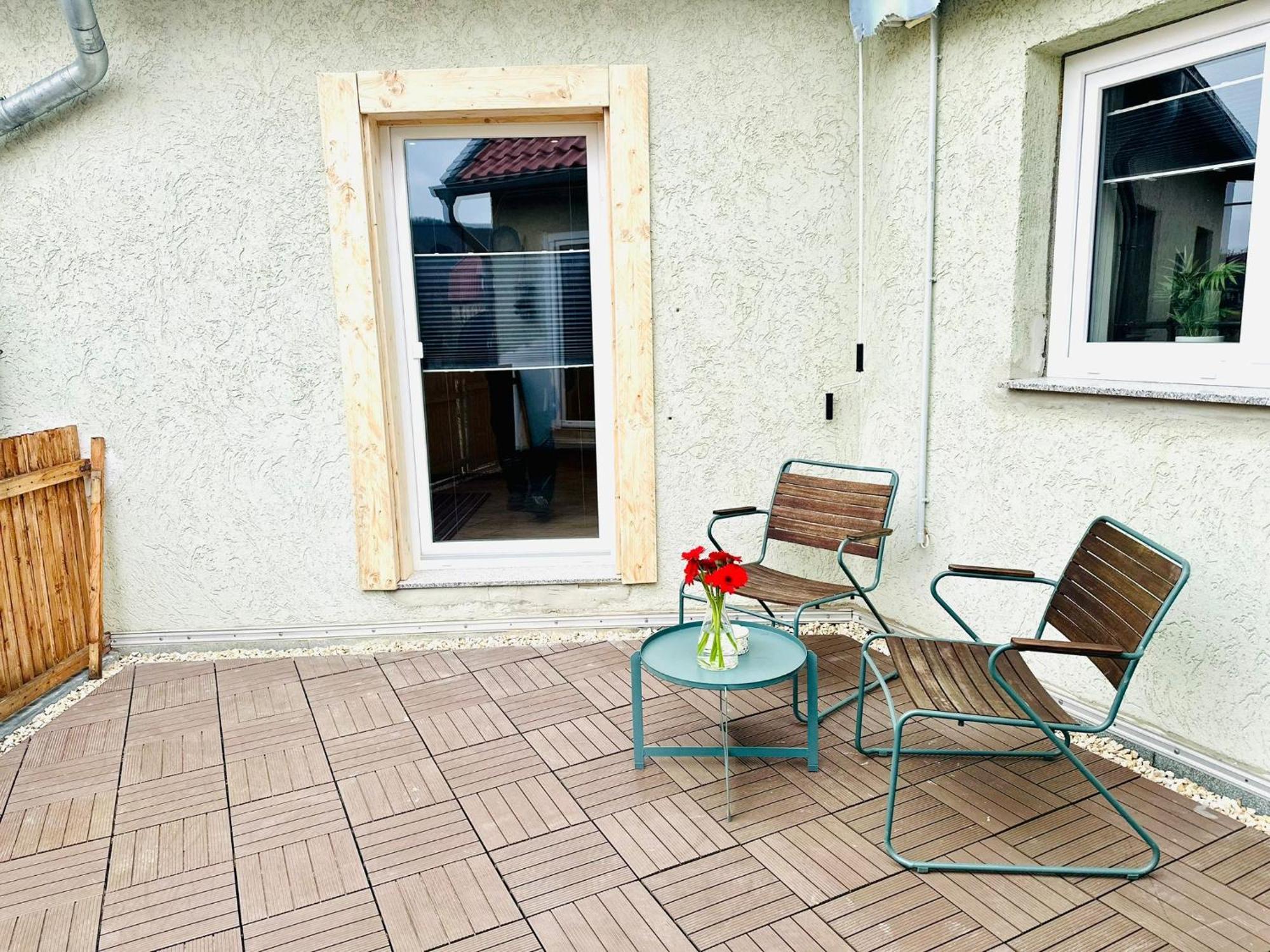 Lous Ferienwohnung Thale Buitenkant foto